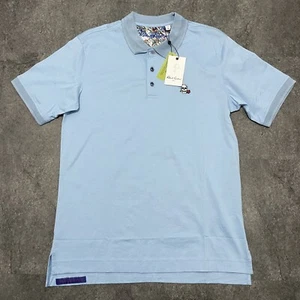 Robert Graham Men's Archie Short Sleeve Polo - Size S - Picture 1 of 5