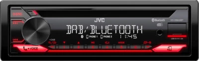 Jvc Autoradio 1 DIN Radio DAB lettore CD Bluetooth KD-DB622BT - Immagine 1 di 4