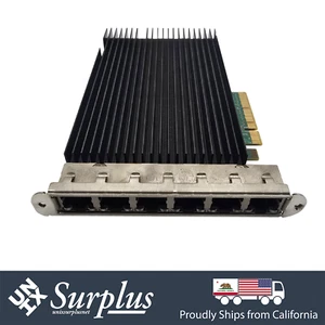 Silicom PE2G6I35-CX 6-Port 1GB RJ45 PCIe 2.0 x8 i350 Chipset Ethernet Adapter - Afbeelding 1 van 6