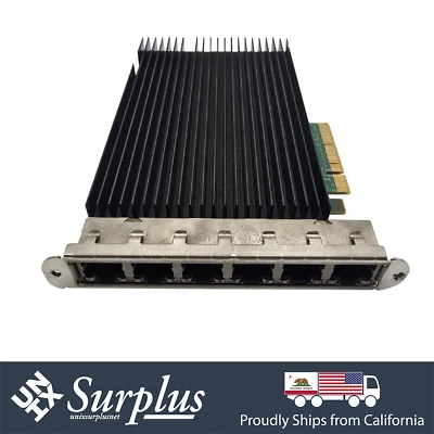 Silicom PE2G6I35-CX 6-Port 1GB RJ45 PCIe 2.0 x8 i350 Chipset Ethernet Adapter - Image 1 of 4