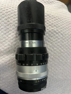 Lente de cámara Nikon Nippon Kogaku Nikkor Q de colección automática 1:4 f = 20 cm (Z) Foto 1 de 4