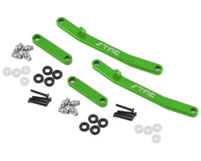 ST Racing Concepts Axial AX24 Aluminum Front & Rear Steering Links (Green) - Image 1 of 2