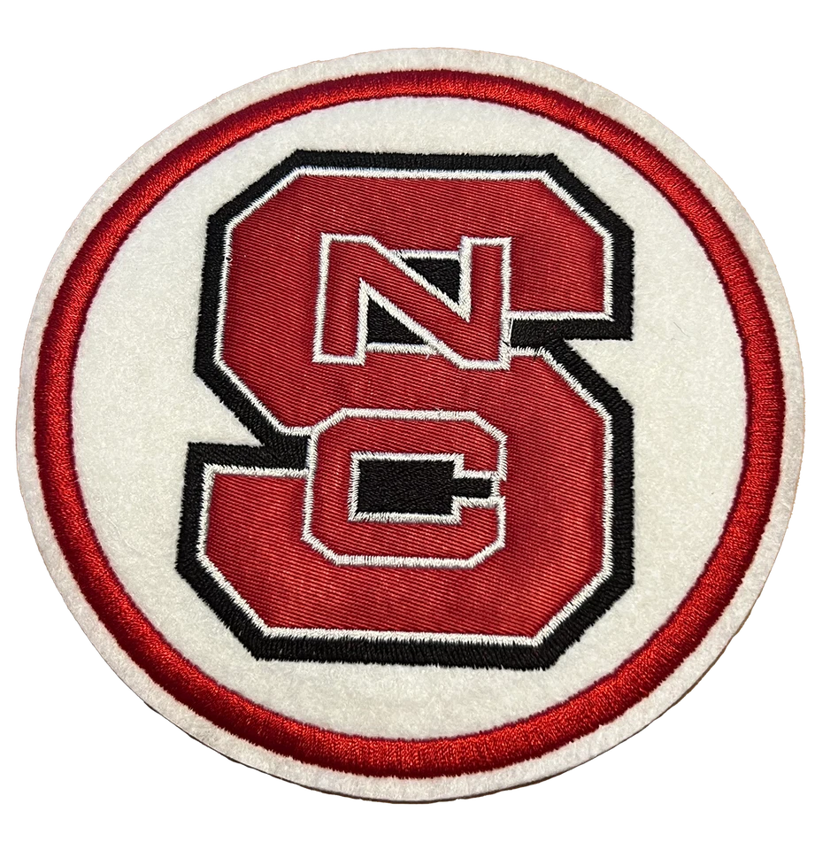 Parche para planchar sarga bordada/aparejos - NC State Wolfpack (NCSU) Foto 1 de 3