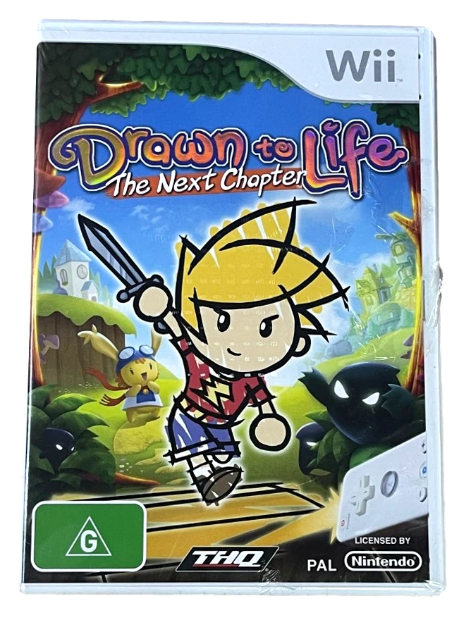 Drawn to Life The Next Chapter Nintendo Wii PAL *Brand New* Wii U Compatible - Image 1 of 1