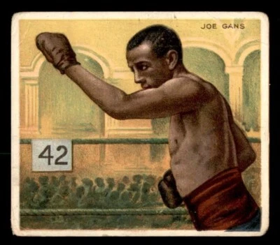 1910 T218 Champions Boxing #38 Joe Gans (Boxer) GD *e1 - Image 1 of 2