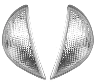 Frontblinker Set in Weiss für Fiat Seicento 187 1998-2000 weiß weiße Blinker - Bild 1 von 4