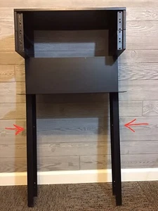 Ampex 440 Teile: Schrankbeine - Bild 1 von 6