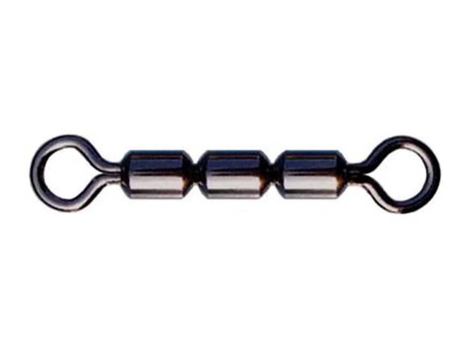 P-Line Pucci Hi-Speed 3 Roller Fishing Chain Swivels 88 Lb Size #3 Pack Of 6 - Image 1 of 1