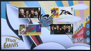 GB Buckingham 2022 Music Giants Rolling Stones Primer Día Cubierta, Hyde Park S/H/S - Imagen 1 de 2