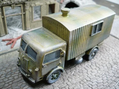 Wehrmacht Lkw - FIAT 626 Werkstattwagen  1:72 gebaut & gesupert! - Bild 1 von 2