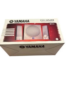 Yamaha YST-MS201 Multimedia Speaker System 3-Piece Set New Open Box - Afbeelding 1 van 3