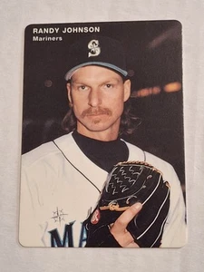 1995 RANDY JOHNSON MÜTTER COOKIES BASEBALLKARTE #2 SEATTLE MARINERS D-BACKS - Bild 1 von 2