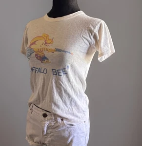Camiseta de mujer BUFFALO BEE RARA de colección años 50. pequeña/XS - Imagen 1 de 15