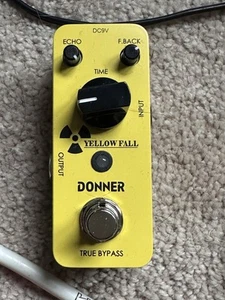 DONNER Yellow Fall Delay - Picture 1 of 1