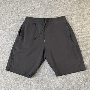 Public Rec Shorts Mens 32R Black Athletic Performance Zipper Pocket Stretch - Picture 1 of 13