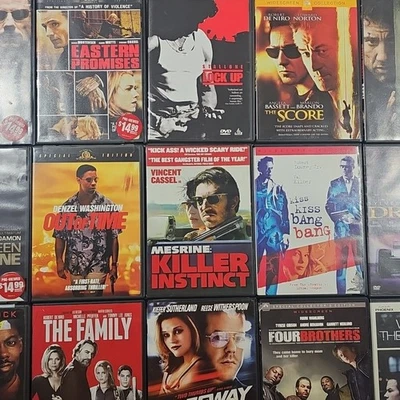 DVD Movie Lot Of 21 Action Drama Thrillers Eastern Promises Green Zone +More! - Image 1 of 4