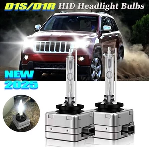 For Jeep Commander 2009-2010 HID Xenon Headlight Bulbs Low Beam Kit D1S D1R - Picture 1 of 9