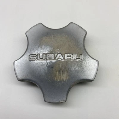 Tapa central plateada para rueda Subaru Forester Impreza Legacy 1993-2005 OEM 28811 AC020 Foto 1 de 4