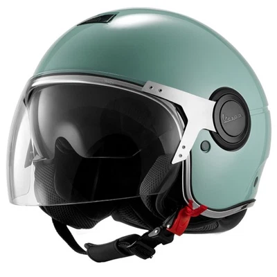 Argentario Visor Jet Helmet - Green - Image 1 of 4