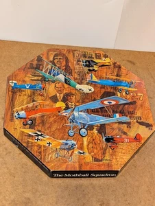 Vtg Springbok Octagon Puzzle THE MOTHBALL SQUADRON Planes Complete Roger Blum - Picture 1 of 5