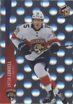 2021-22 Upper Deck #HG-3 Anton Lundell HoloGrFx Rookies RC - Image 1 of 2