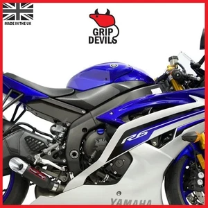 Grip Devils Manopole Serbatoio: Yamaha YZF-R6 2008-2016 Trasparente - Foto 1 di 2