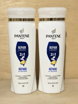 Champú y acondicionador 2 en 1 2-Pantene Pro V Repair and Protect 12 fl oz Ea Foto 1 de 2
