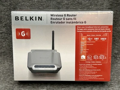 Belkin Wireless G Router New!  Factory Sealed - Image 1 of 4