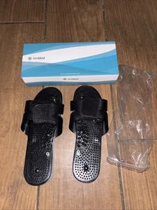 UniMed TENS Unit Massager Shoe Electrode Tens Snap-on used box - Picture 1 of 2