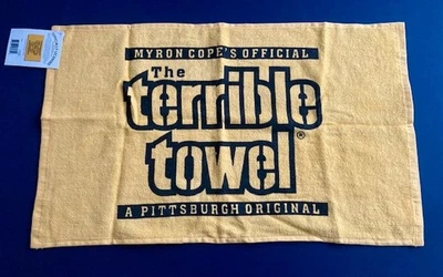 Nueva toalla Pittsburgh Steelers The Gold Terrible  Foto 1 de 4