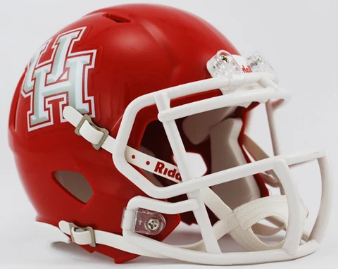 HOUSTON COUGARS NCAA Riddell SPEED Authentic MINI Football Helmet Cover