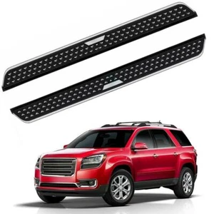 2Pcs Fixed Side Step Running Board Nerf Bar Fits for GMC Acadia 2017-2022 - Picture 1 of 9