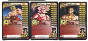 Score Dragon Ball Z TCG Broly Movie Promo Set Calm Saiyan Empowered #BR1-3 Nrmt - Foto 1 di 2