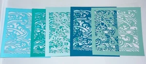 5 ADORNOS MYSTICAL SEACAPE papel cartucho troquelado - Imagen 1 de 25