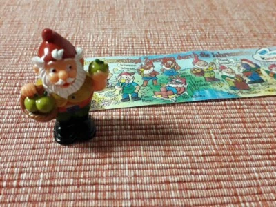 Überraschungsei Figur Serie BlumentopfZwerge durch die Jahreszeit Ferdi Fallobst - Bild 1 von 4