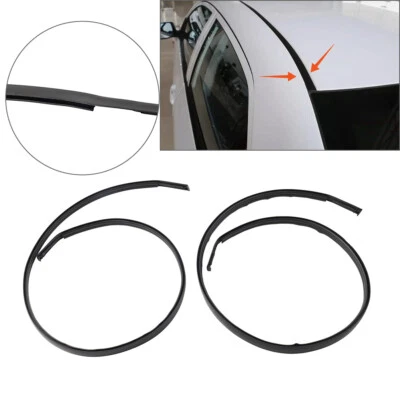 2pcs Roof Molding Trim Weather Seal Strip For Toyota Corolla 2009-2013 - Image 1 of 4