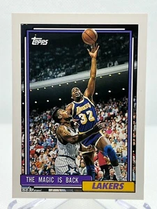 MAGIC JOHNSON 1992-93 Topps Basketball #54 - Picture 1 of 2
