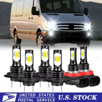 Faro LED + bombilla antiniebla 6X para Mercedes-Benz Sprinter 2500 3500 2011-2018 Foto 1 de 4