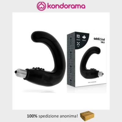 stimolatore massaggiatore prostatico prostata anal plug anale vibratore vibrante - Immagine 1 di 4
