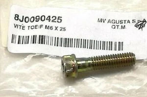 Vite Tceif m6x25 originale Mv Agusta COD 800067997 - Foto 1 di 1