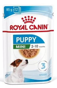 24x85 g ROYAL CANIN Mini Puppy Nassfutter für kleine Hundewelpen in Soße - Bild 1 von 1