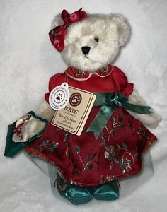 Boyds Bears Chrissy Merrybeary Dezember BOM Enesco nicht mehr produziert Rarität Plüschbär - Bild 1 von 10
