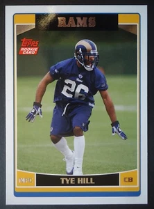 NFL 329 Tye Hill St. Louis Rams Topps Rookie Card 2006 - Picture 1 of 1