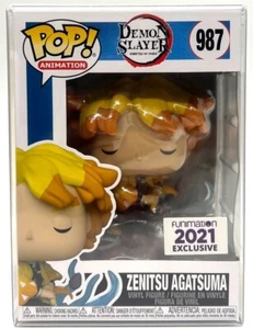 Funko Pop! Demon Slayer Zenitsu Agatsuma #987 Funimation 2021 Exclusive - Picture 1 of 5