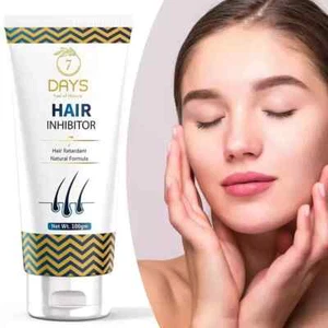7 Days Natural Hair Inhibitor Cream For Permanent stop Body & Facial Hair 100 GM - Picture 1 of 10