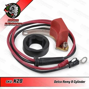 Powerspark Electronic Ignition Kit Delco Twin Point Remy 8 Cylinder Distributor - Picture 1 of 8
