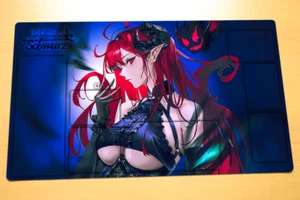 No.3724# Blanco Negro Juego de Cartas Custom Playmat Anime Girl Play Mat TCG CCG Mat - Imagen 1 de 2
