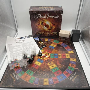 LOTR Movie Trilogy Lord Of The Rings Trivial Pursuit Collector 4 Sealed COMPLETE - Picture 1 of 8