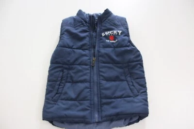 Colete suéter infantil Lucky Brand puffy com zíper 3T  - Imagem 1 de 4