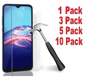 For Motorola Moto E (2020) Tempered Glass Screen Protector Scratch Resistant - Picture 1 of 1